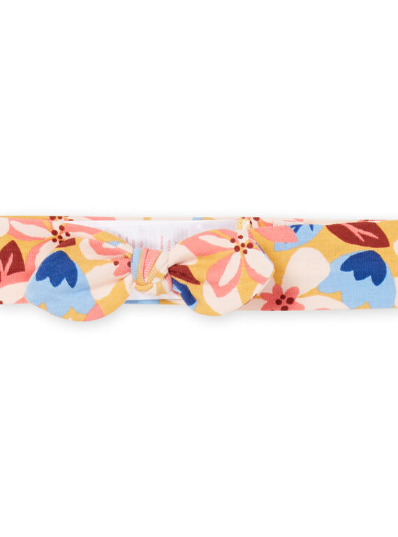Headband with floral print PYICIBAN / 22WI09M1BAN107