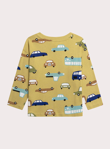 Straw yellow TEE SHIRT LS XOCOTEE2 / 25W902O2TML104