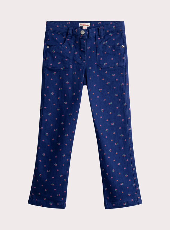 Blue PANTS WAJOPANT2 / 25S901I2PAN703