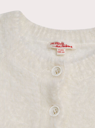 Off white CARDIGAN XAJOCAR1 / 25W901D1CAR001