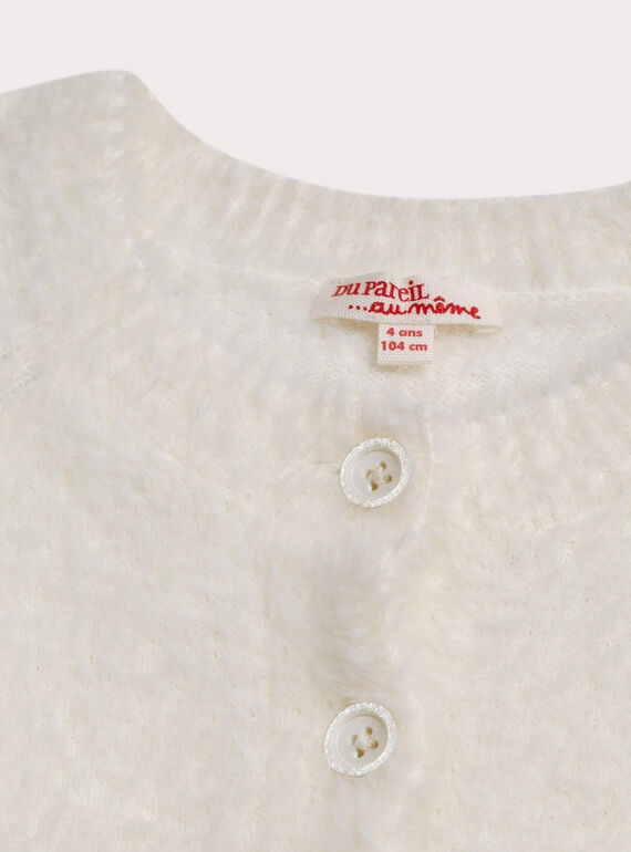 Off white CARDIGAN XAJOCAR1 / 25W901D1CAR001