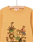 Jungle print T-shirt POMOTEE5 / 22W902N2TMLB106