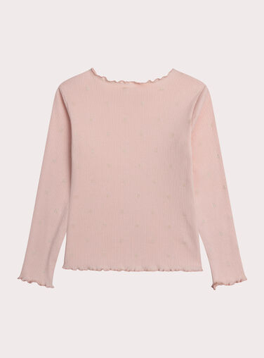 Pink TEE SHIRT LS XAJOTEE4 / 25W901F9TMLD319