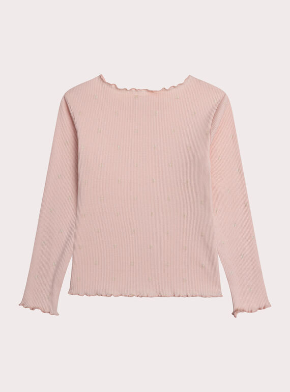 Pink TEE SHIRT LS XAJOTEE4 / 25W901F9TMLD319