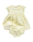 Baby girls' dress and bloomers CIPIROB1 / 18SG09I3ROB099