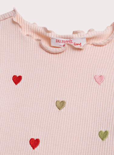 Pink TEE SHIRT LS Pink TEE SHIRT LS XAJATEE4 / 25W901M4TMLD319