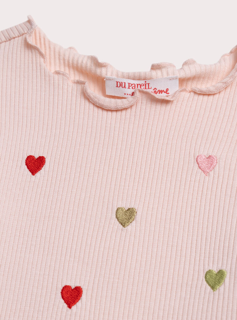 Pink TEE SHIRT LS Pink TEE SHIRT LS XAJATEE4 / 25W901M4TMLD319