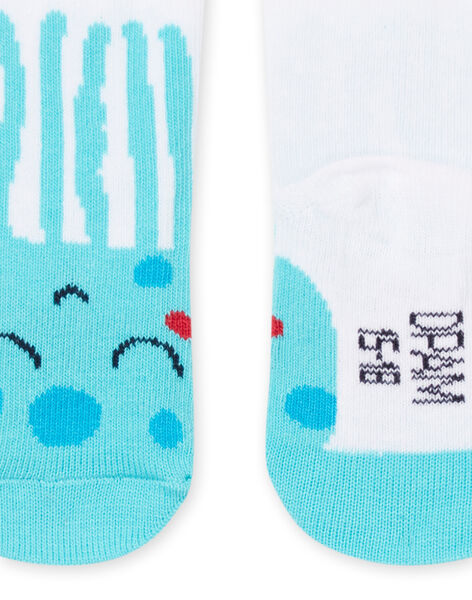 White SOCKS NYUFICCHO2 / 22SI10U2SOQ000