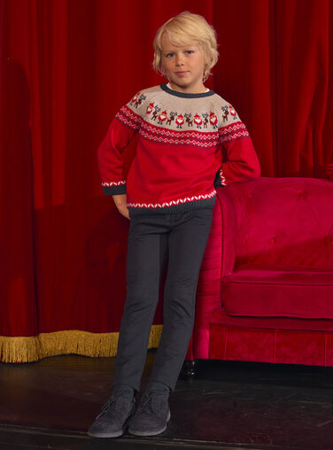 Heather red PULLOVER VOWAPUL1 / 24W902T2PULF520