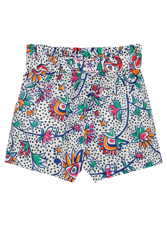 Baby girls' printed shorts FITOSHO1 / 19SG09L1SHO000