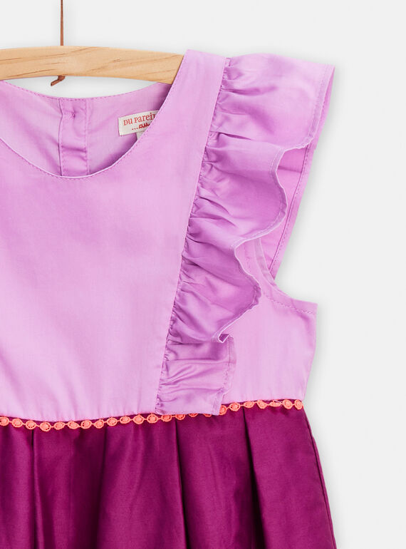 Lavander DRESS TAPAROB4 / 24S90123ROB326