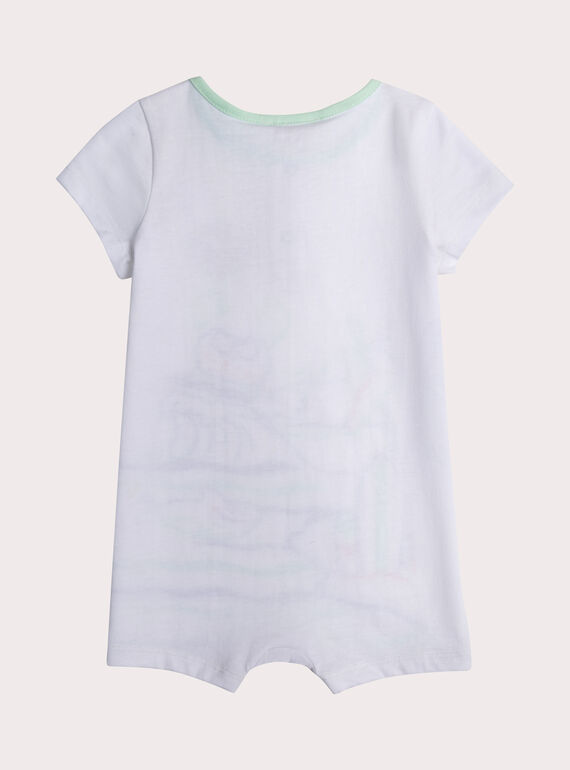 White OVERALL WUPLACOM3 / 25SG10O2CBL000