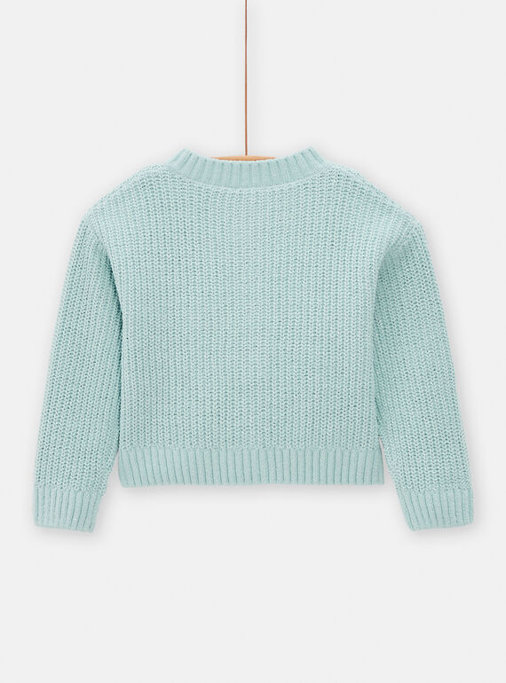 Pale turquoise CARDIGAN TAJOCAR3 / 24S90181CAR203