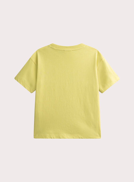 Pale yellow TEE SHIRT SS WOPRITI1 / 25S902S4TMC103