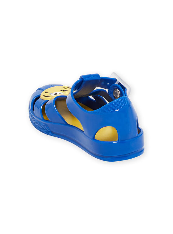Baby boy beach and bath sandals with tiger print NUBAINTIG / 22KK3881D34070