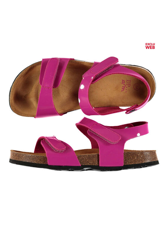 Girls? smart patent sandals FFNUVERN2 / 19SK35DBD0E304