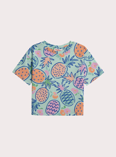 Pale turquoise TEE SHIRT SS Pale turquoise TEE SHIRT SS WAJOTI4 / 25S901L3TMC203