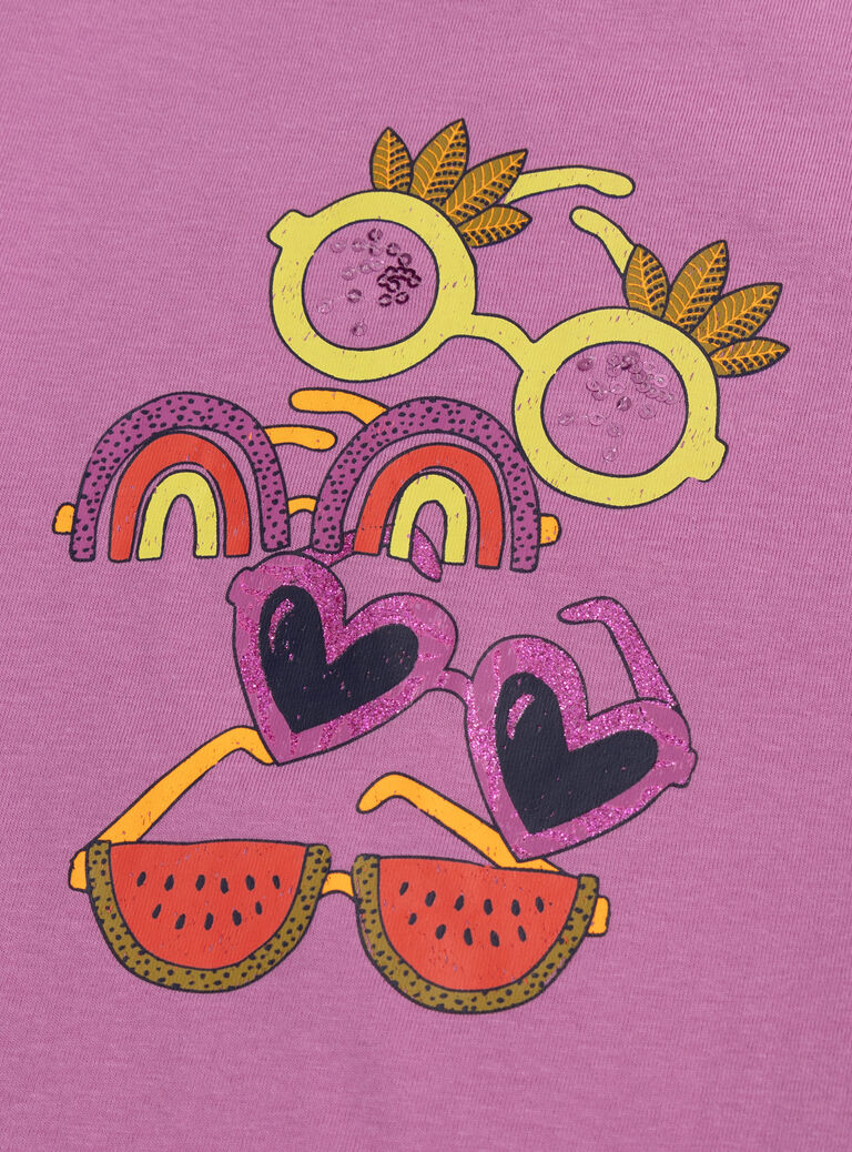 Purple TEE SHIRT SS WALITI3 / 25S901T2TMC708