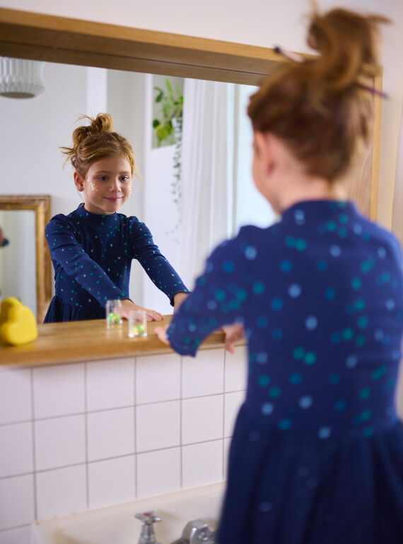 Long sleeve tulle dress PAMENROB3 / 22W901U1ROB713