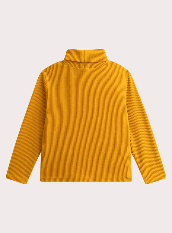 Golden yellow TURTLE NECK VOJOSOUP4 / 24W902K2SPL106