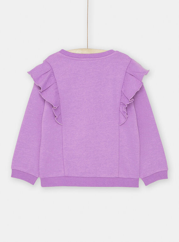 Girl's dark parma sweater SAKYOSWEA / 23W901I1SWE329