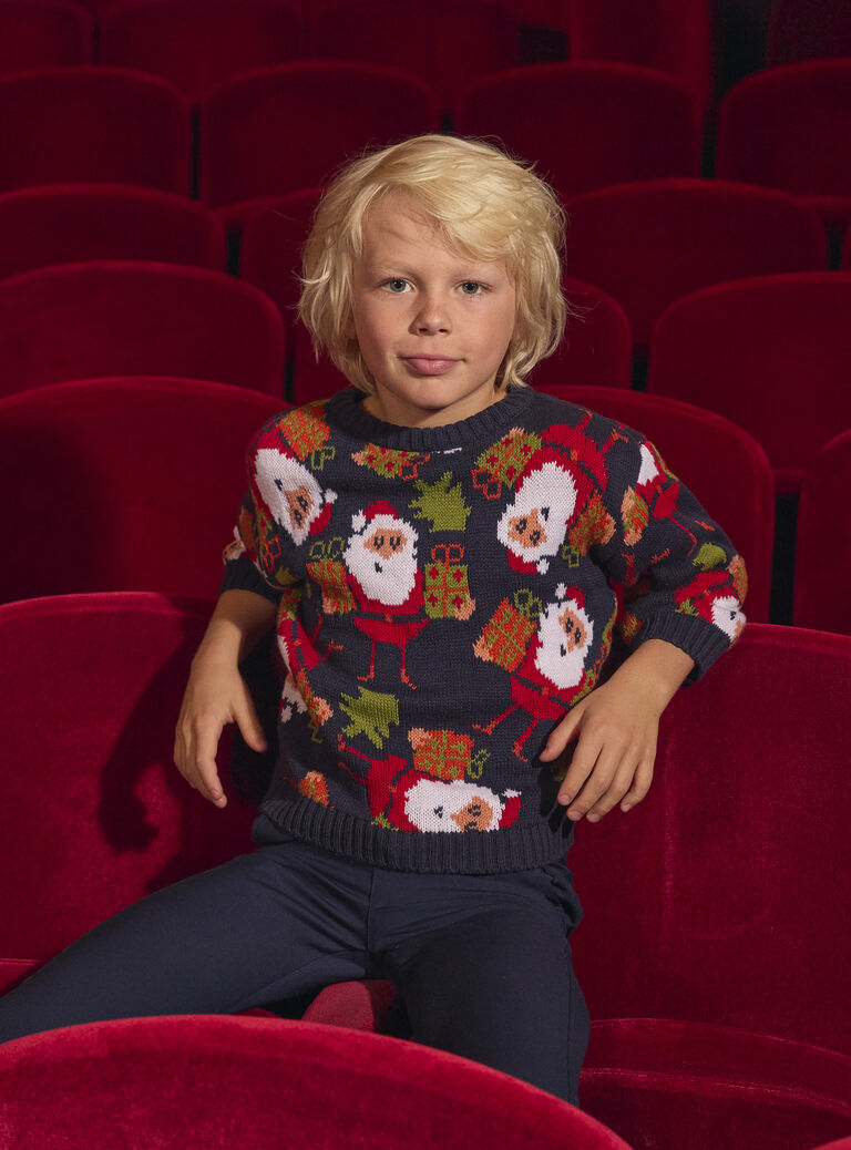 Navy PULLOVER VOWAPUL2 / 24W902T1PUL705