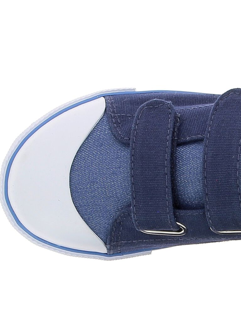 Boys' canvas trainers CGVELRAY / 18SK36O1D16070