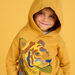 Hoodie with tiger embroidery