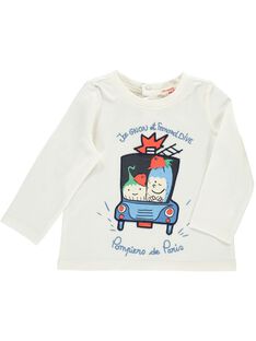 Baby boys' long-sleeved T-shirt CUKLETEE1 / 18SG10D3TML001