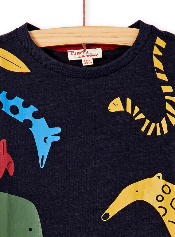 Blue T-SHIRT KOSATEE3 / 20W902O1TMLC243