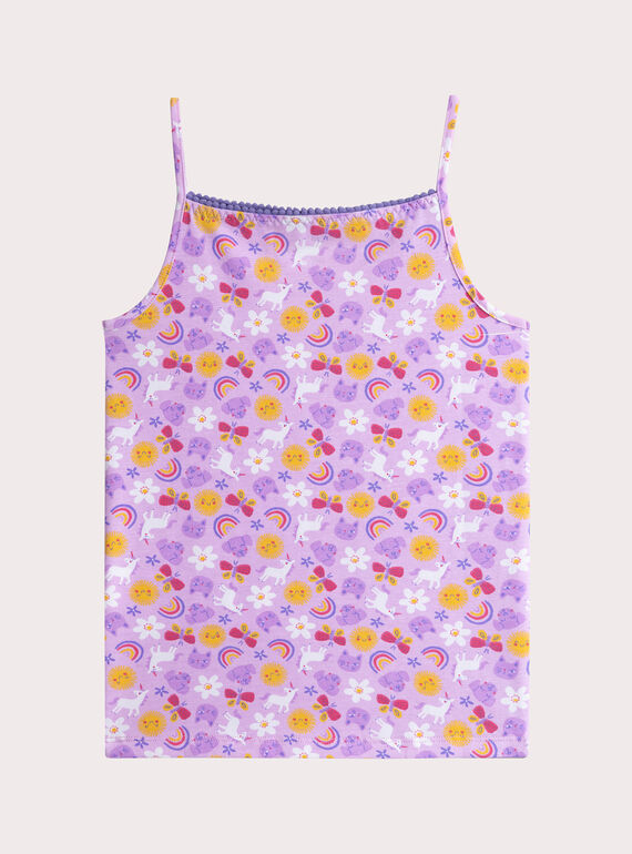 Set of 2 fancy tank tops for girls  VEFADEBSUN / 24WH1182HLI320