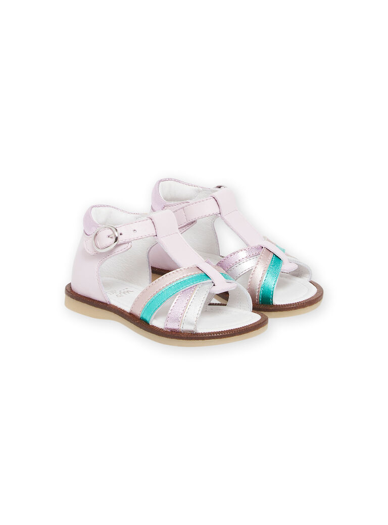 Baby Girl Pink Sandals NISANDCALIE / 22KK3744D0E030