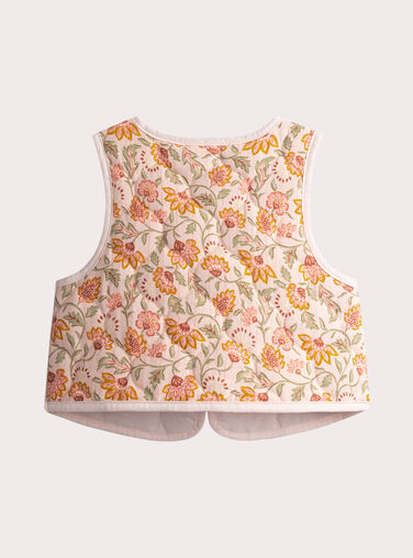 Baby girls' floral print cardigan Baby girls' floral print cardigan WILANCAR2 / 25SG0944CARD326