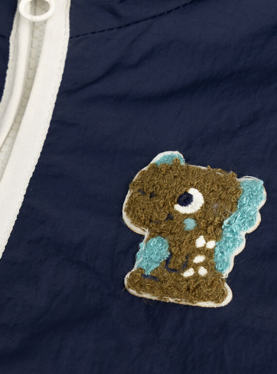 Navy RAINCOAT VUGROBLOU / 24WG10E3IMPC204