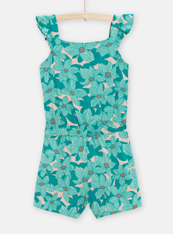 Pink SHORT DUNGAREES TACOCOMB / 24S901N1SACD329