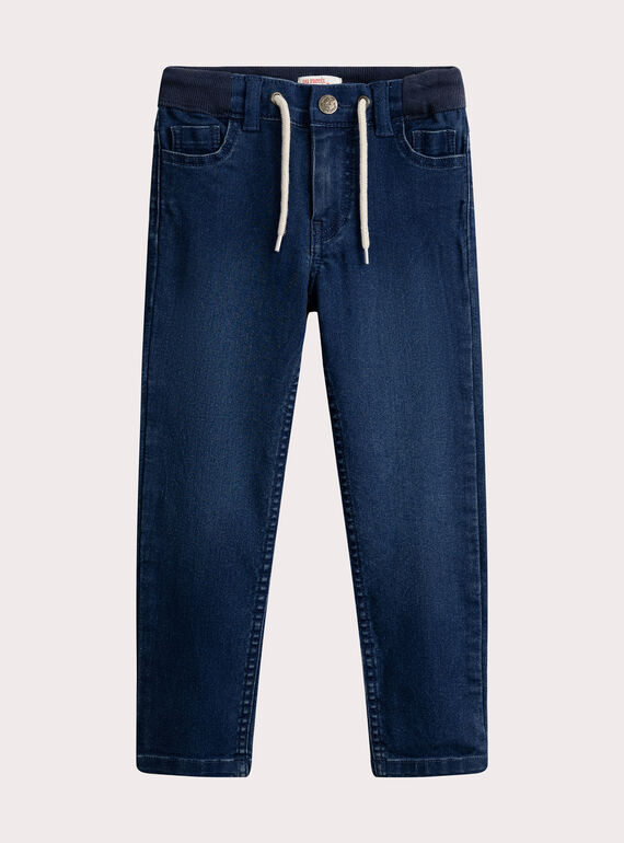 Blue denim jeans for boys  VOKLIJEAN / 24W90241JEAP269