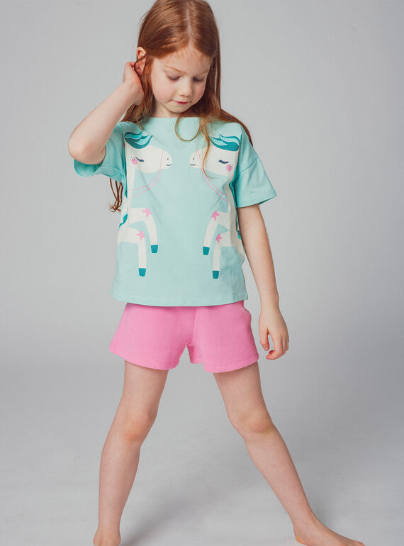 Ice blue PYJAMA WEFAPYJDUO / 25SH11V8PYJ219