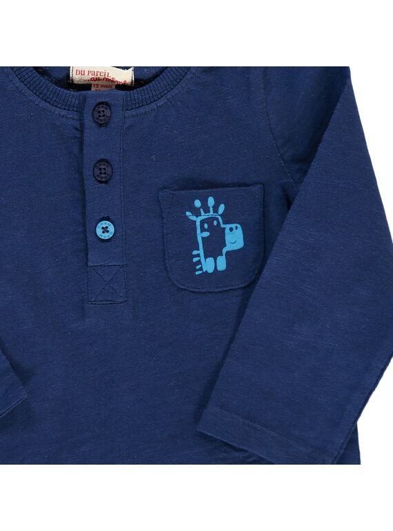 Baby boys' long-sleeved T-shirt CUJOTUN3 / 18SG10R5TML070