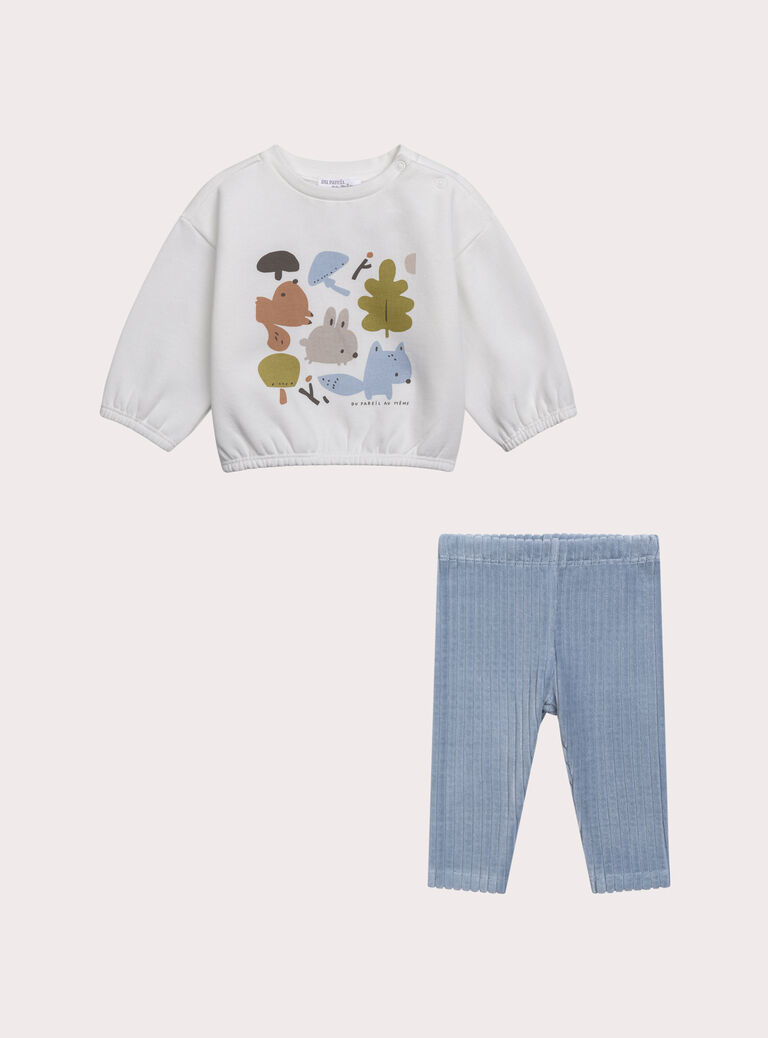 White SET XOU2ENS4 / 25WF0462ENS000