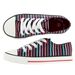 Girls' canvas trainers