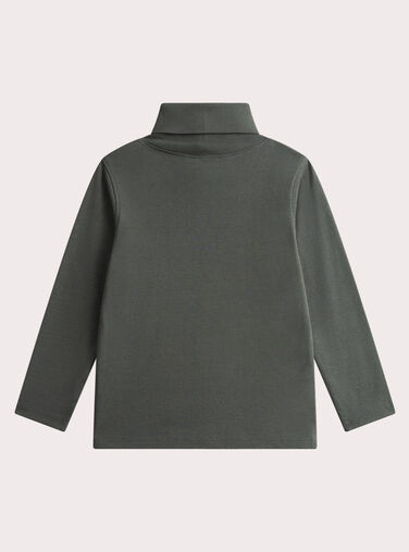 Green TURTLE NECK VOPERSOUP / 24W902R1SPLG617