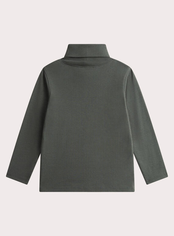 Green TURTLE NECK VOPERSOUP / 24W902R1SPLG617