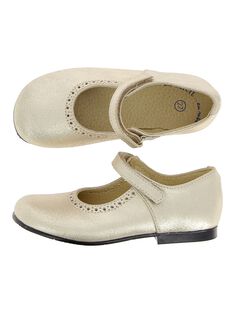 Girls' leather Mary-Janes CFBABSONI1 / 18SK35W1D3I954