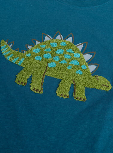 Blue TEE SHIRT LS VOKLITEE4 / 24W90243TMLC235