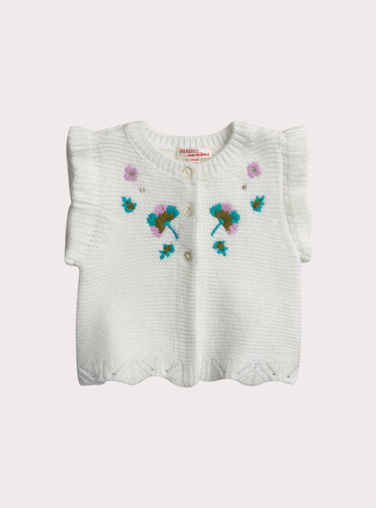 Off white CARDIGAN XIMYCAR2 / 25WG09R2CAR001