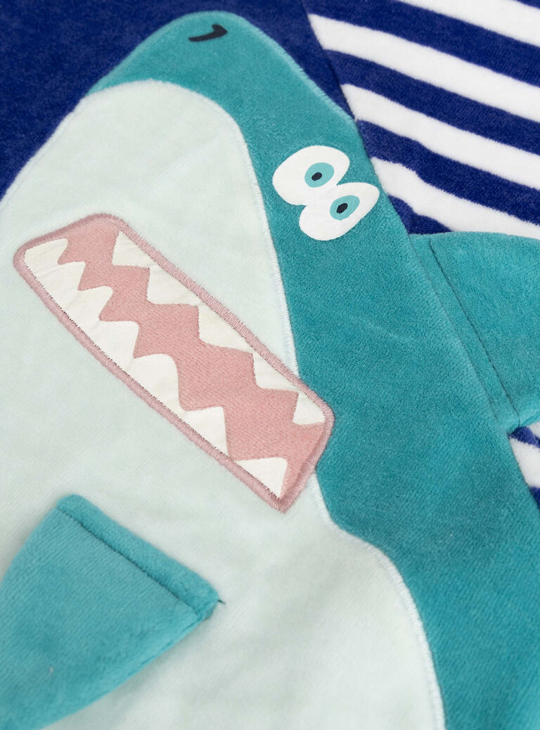 Phosphorescent pajamas with shark animation for boys  VEGOPYJREQ / 24WH1272PYJC214