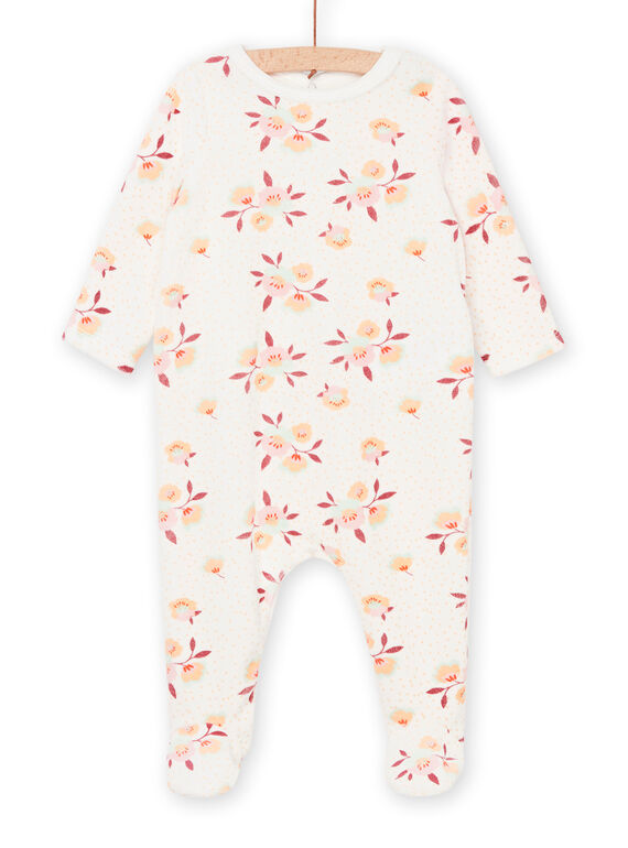 Flower print sleep suit REFIGREFLE / 23SH13D5GRE001