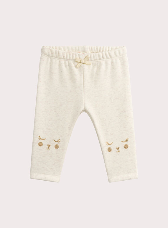 Heather beige PANTS VIKLIPAN2 / 24WG0941PANA011