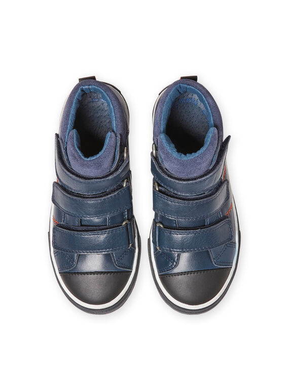 Baby boy navy blue sneakers MOBASTRIVNAVY / 21XK3653D3F070