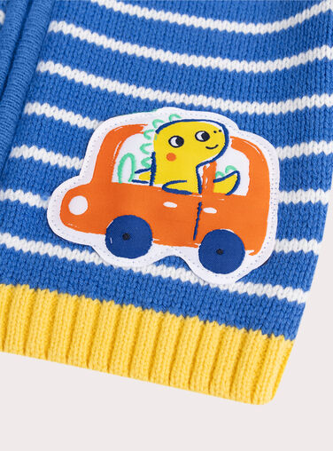 Blue KIDS CARDIGAN Blue KIDS CARDIGAN WUFIGIL1 / 25SG1054GILC233